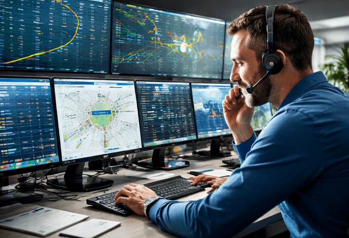 Réactivité – pilotage en temps réel et adaptation des tournées