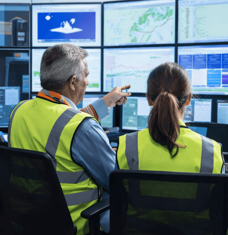 Pilotage des flux – centre de contrôle et suivi des opérations en temps réel