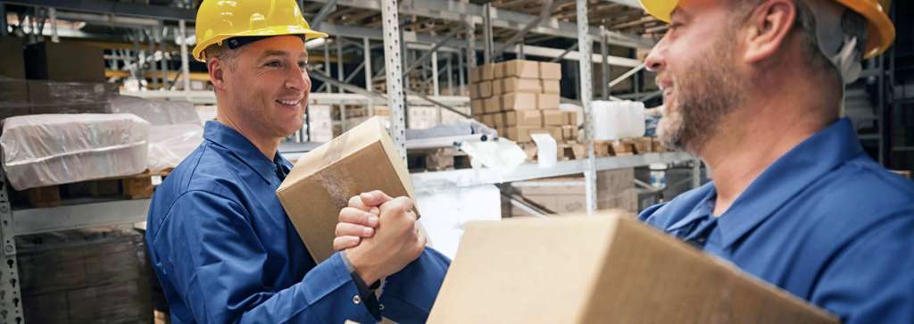 Entrepôt logistique DLS en région parisienne